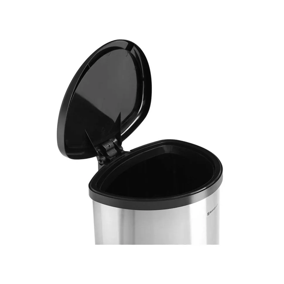 Fashion SONGMICS Poubelle capteur 50L Gris