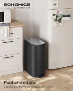 Flash Sale SONGMICS Poubelle de Cuisine Double 30L et 20L