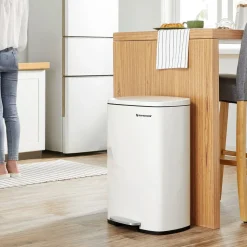 Best Sale SONGMICS Poubelle de Cuisine 50L à Pédale