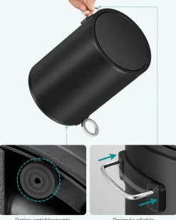 Discount SONGMICS Poubelle de cuisine suspendue 9L gris