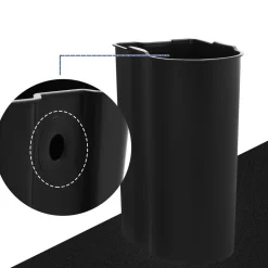 Cheap SONGMICS Poubelle 10L métallisé