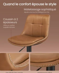 Online SONGMICS Poubelle 50L métallisé Blanc