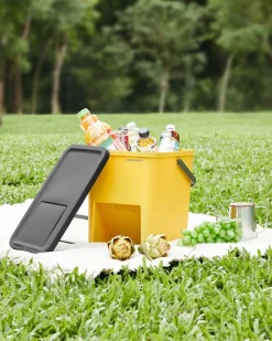 Best SONGMICS Poubelle 3L noir