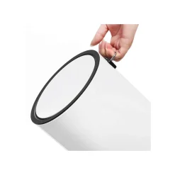 Outlet SONGMICS Poubelle 6L ronde Blanc