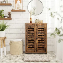 New SONGMICS Rangement chaussures 10 compartiments modulable noir