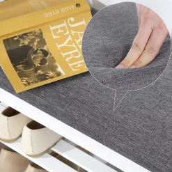 Shop SONGMICS Rangement chaussures 8 compartiments modulable blanc