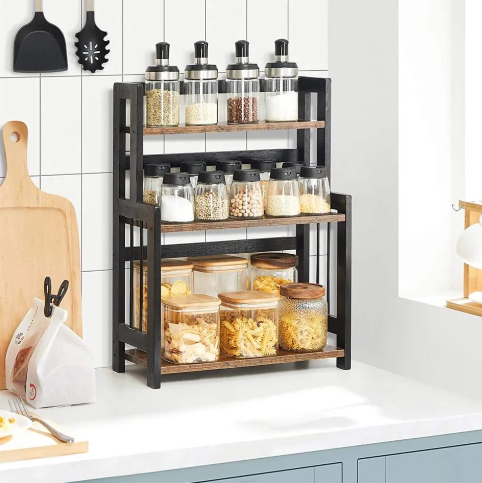 New SONGMICS Rangement cuisine industriel