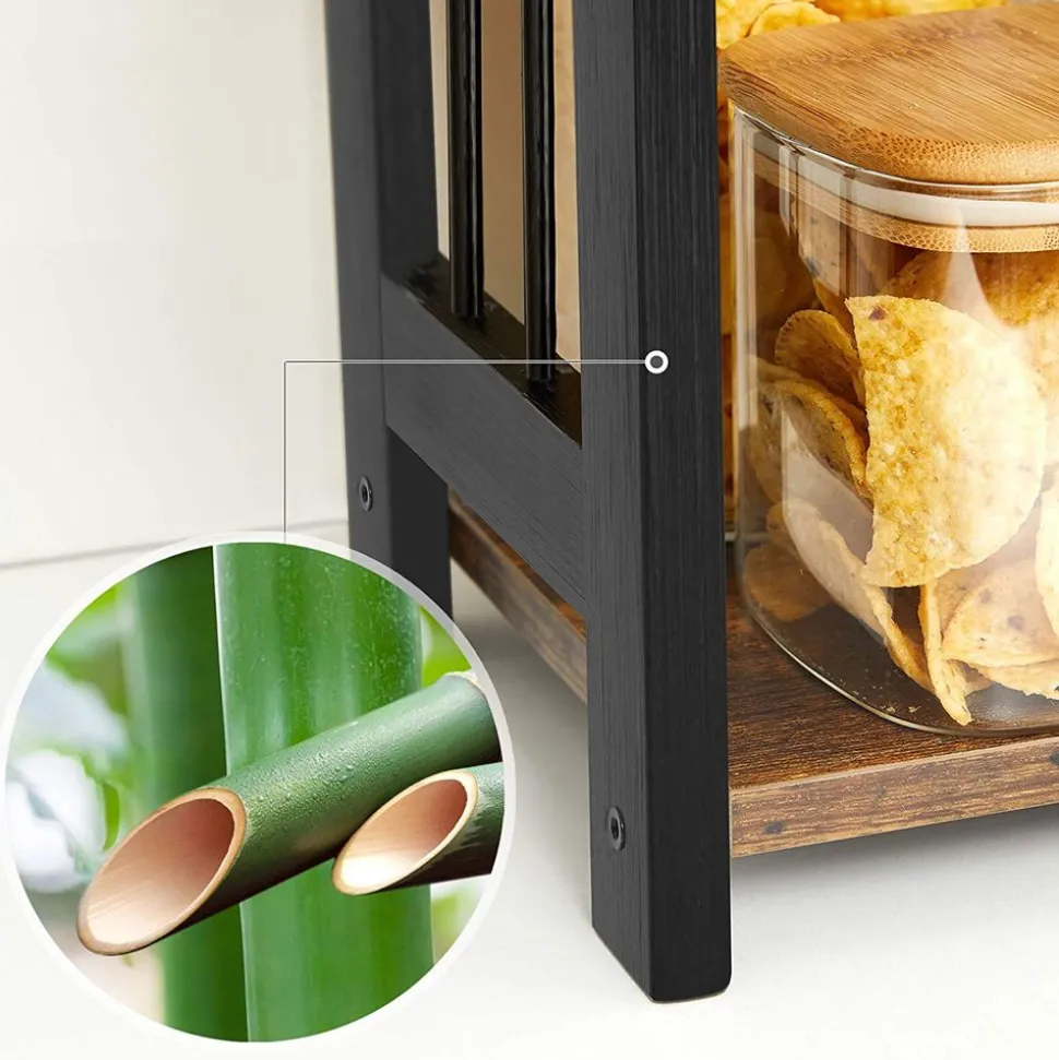 New SONGMICS Rangement cuisine industriel