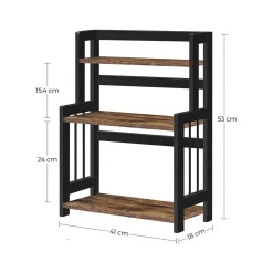 New SONGMICS Rangement cuisine industriel