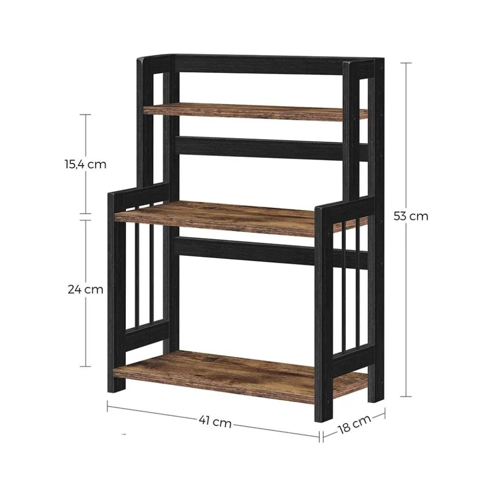 New SONGMICS Rangement cuisine industriel