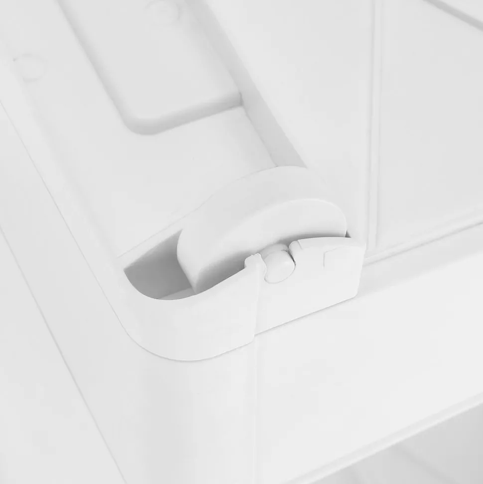 Best Sale SONGMICS Rangement mobile 3 étagères Blanc