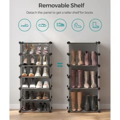 Sale SONGMICS Rangement modulable 10 cases