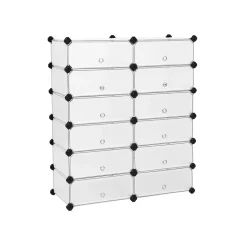 Cheap SONGMICS Rangement modulable 12 casiers