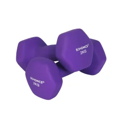 Discount SONGMICS Roue abdominale bleu