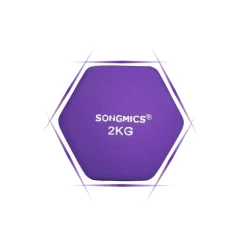 Discount SONGMICS Roue abdominale bleu