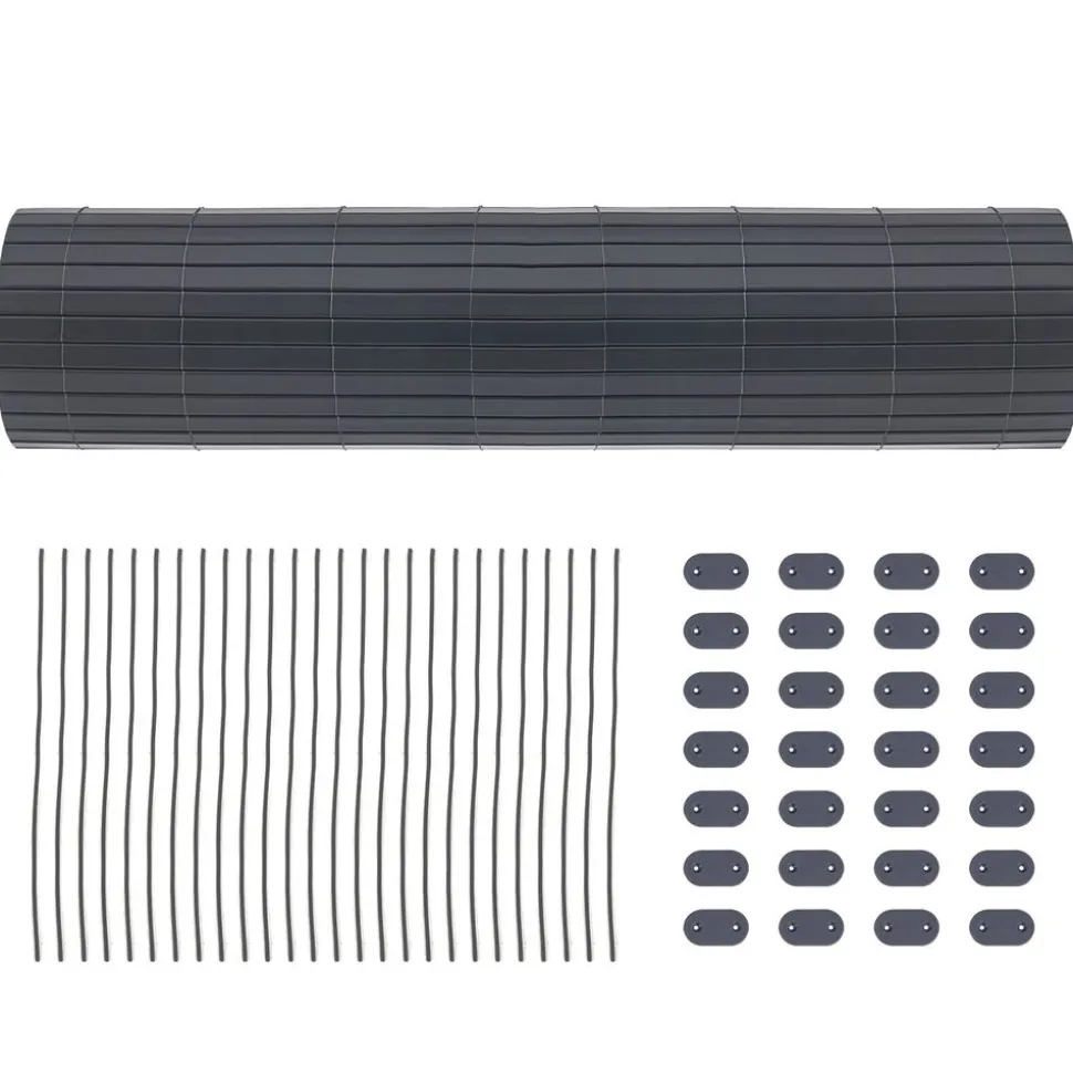 Store SONGMICS Rouleau brise-vue vert