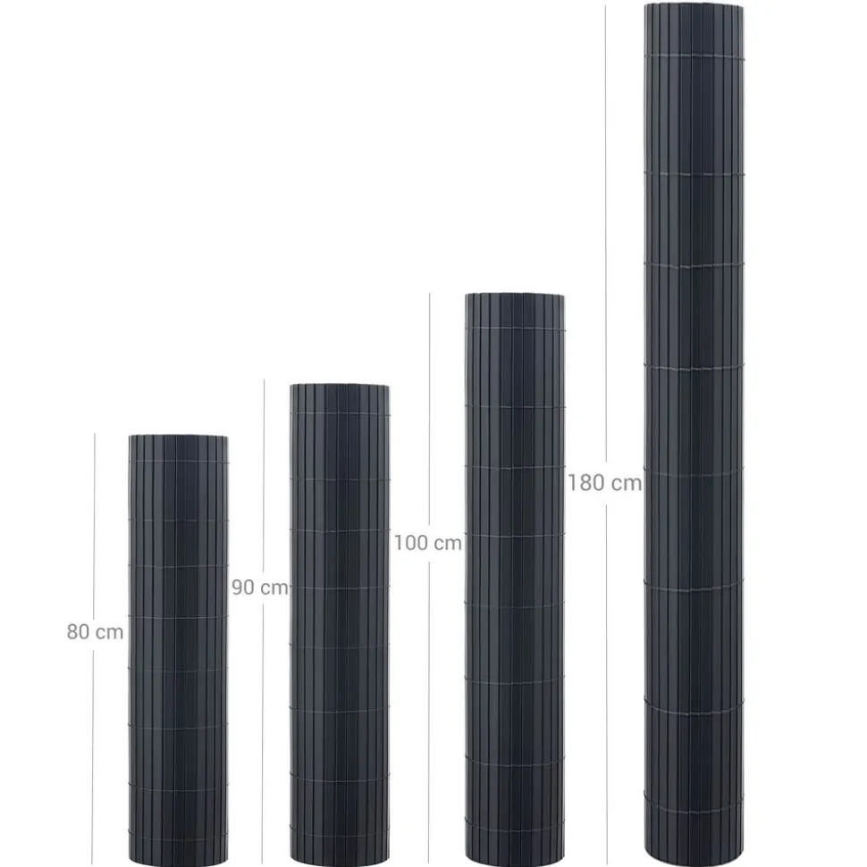 Store SONGMICS Rouleau brise-vue vert