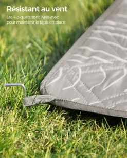 Cheap SONGMICS Sac de couchage large Bleu