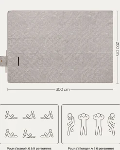 Cheap SONGMICS Sac de couchage large Bleu