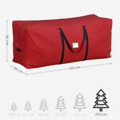 Clearance SONGMICS Sac sapin rouge
