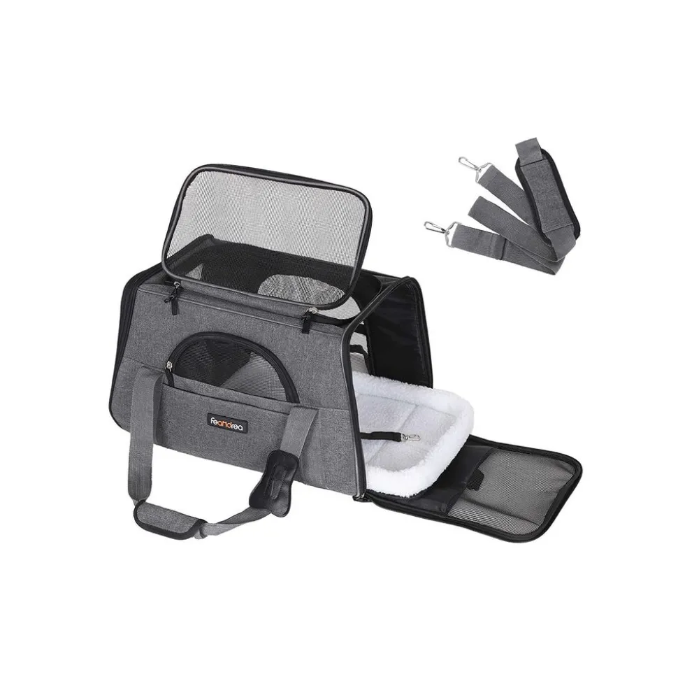 Online SONGMICS Sac voyage 48,5 x 27 x 31,5 cm Gris