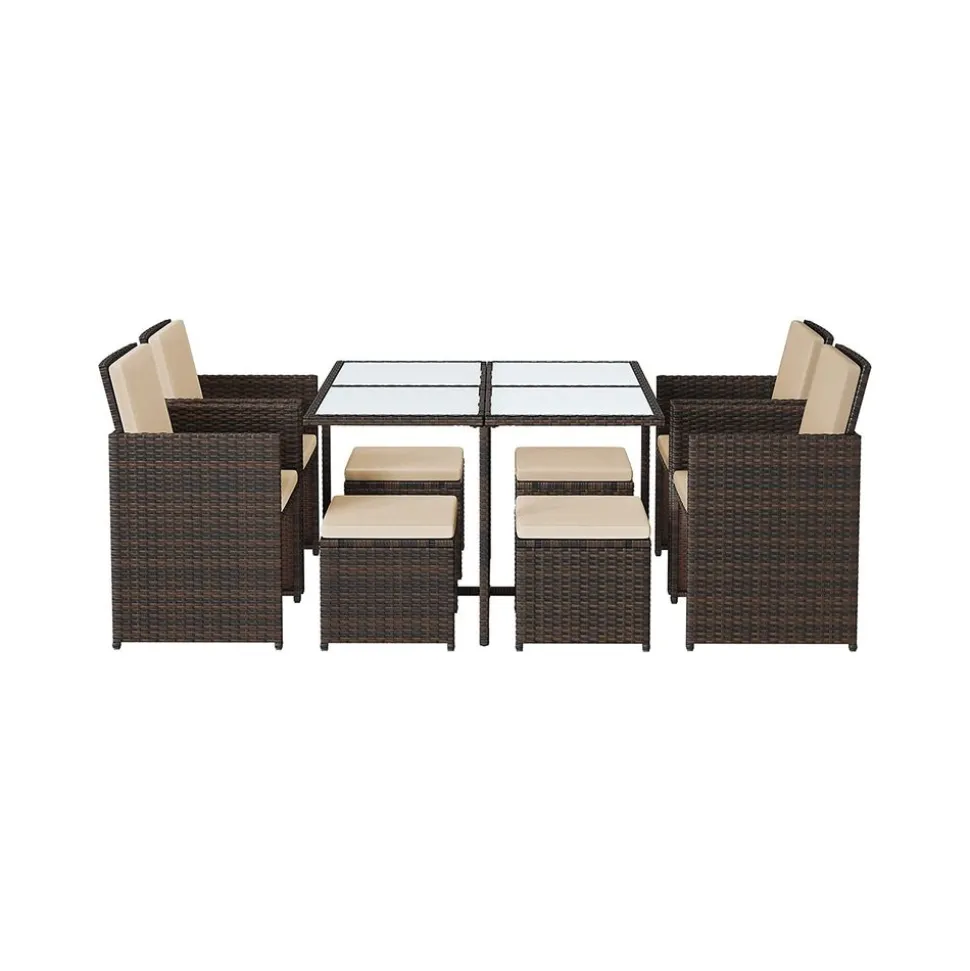 Outlet SONGMICS Salon de jardin 3 pièces