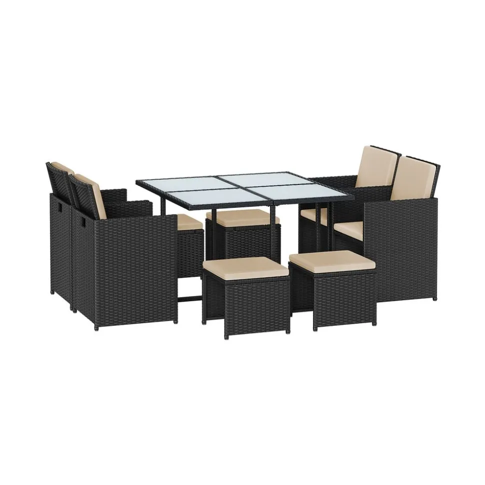 Outlet SONGMICS Salon de jardin 3 pièces