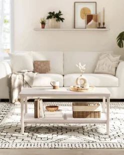 Store SONGMICS Set coiffeuse 3 miroirs ovales Blanc