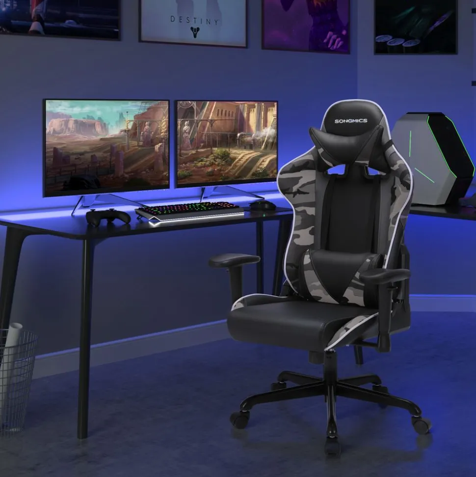 Hot SONGMICS Siège de bureau pivotant