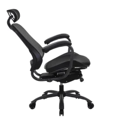 New SONGMICS Siège de travail gris