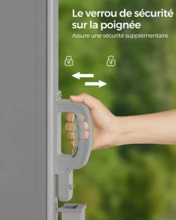 Best SONGMICS Socle fixation store Noir