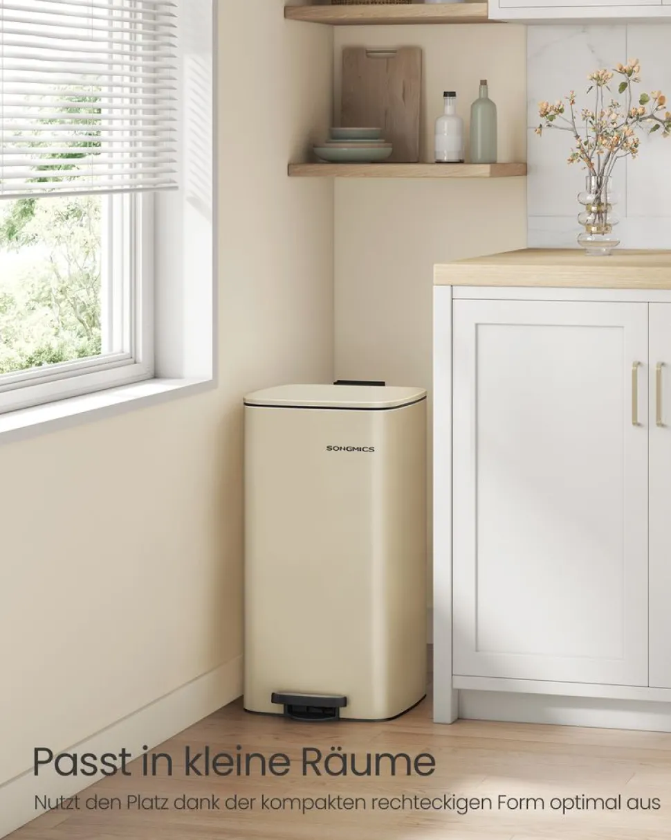 Sale SONGMICS Poubelle de Cuisine Automatique 50 L