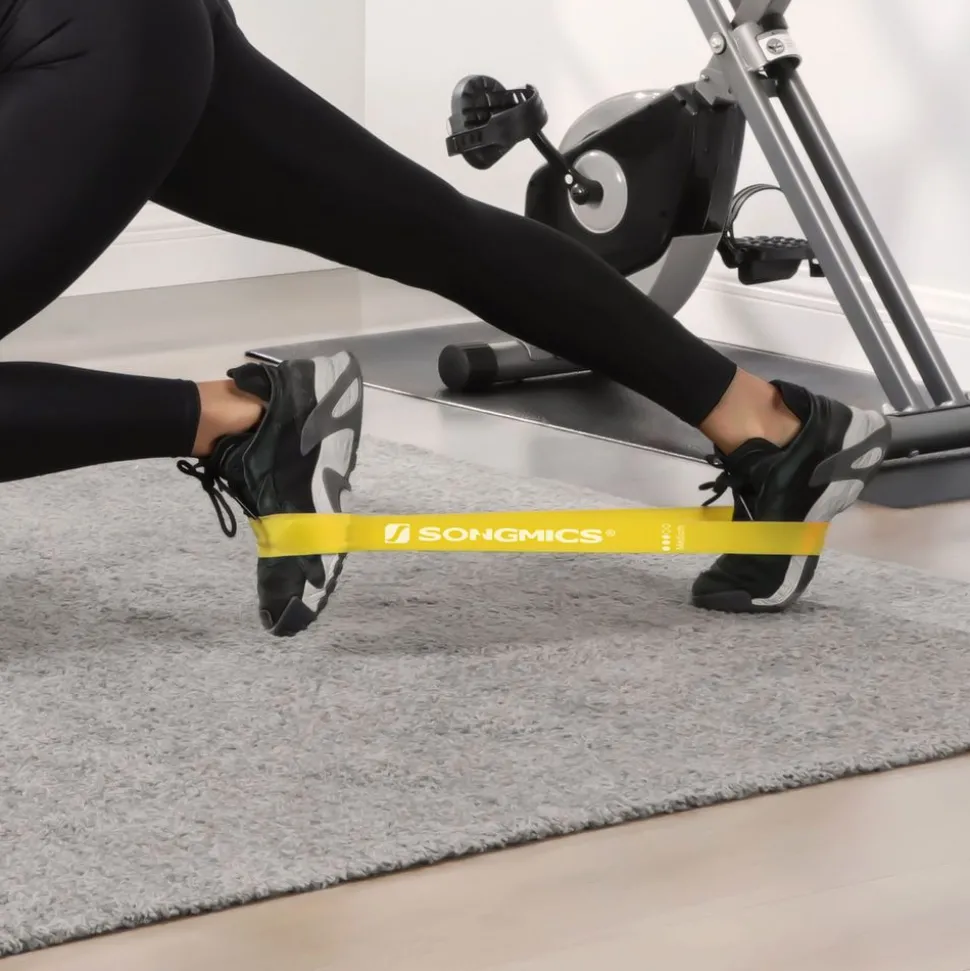 Online SONGMICS Step de fitness avec bande élastique de fitness