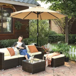 Store SONGMICS Store banne 1,5 x 1,3 m Gris