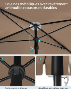 Outlet SONGMICS Store double 1,8 x 6 m