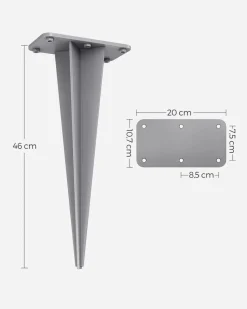 Clearance SONGMICS Store latéral 1,3 x 3,5 m