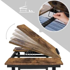 Store SONGMICS Support de bureau électrique noir