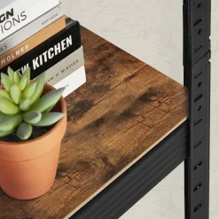 Clearance SONGMICS Support pour four à micro-ondes beige chêne et blanc classique