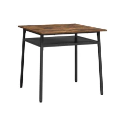 Cheap SONGMICS Table à manger 2 personnes Noir