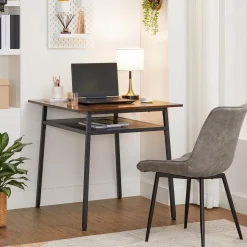 Cheap SONGMICS Table à manger 2 personnes Noir