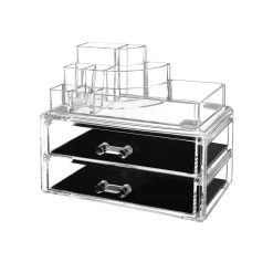 Cheap SONGMICS Table basse carré industriel Brun Vintage Noir