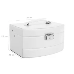 New SONGMICS Table basse ronde Brun Vintage Noir