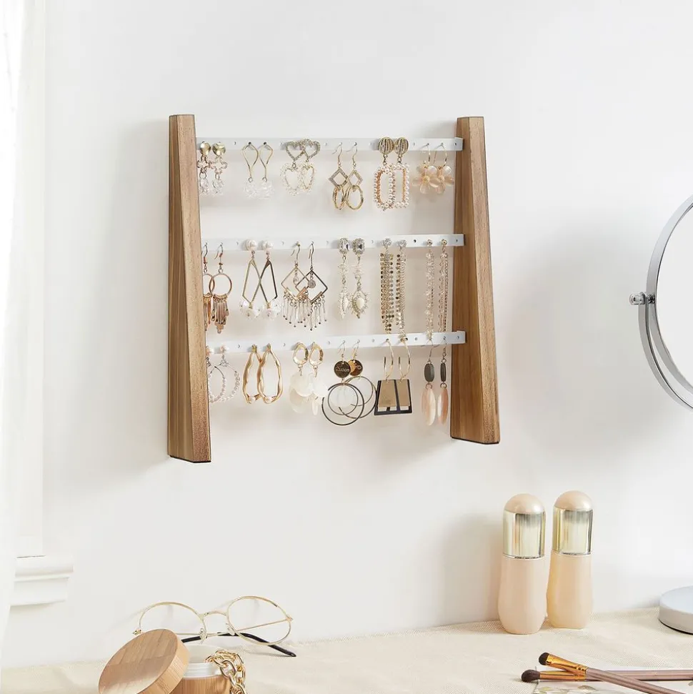 Discount SONGMICS Table basse style moderne blanc marbré et noir d'encre