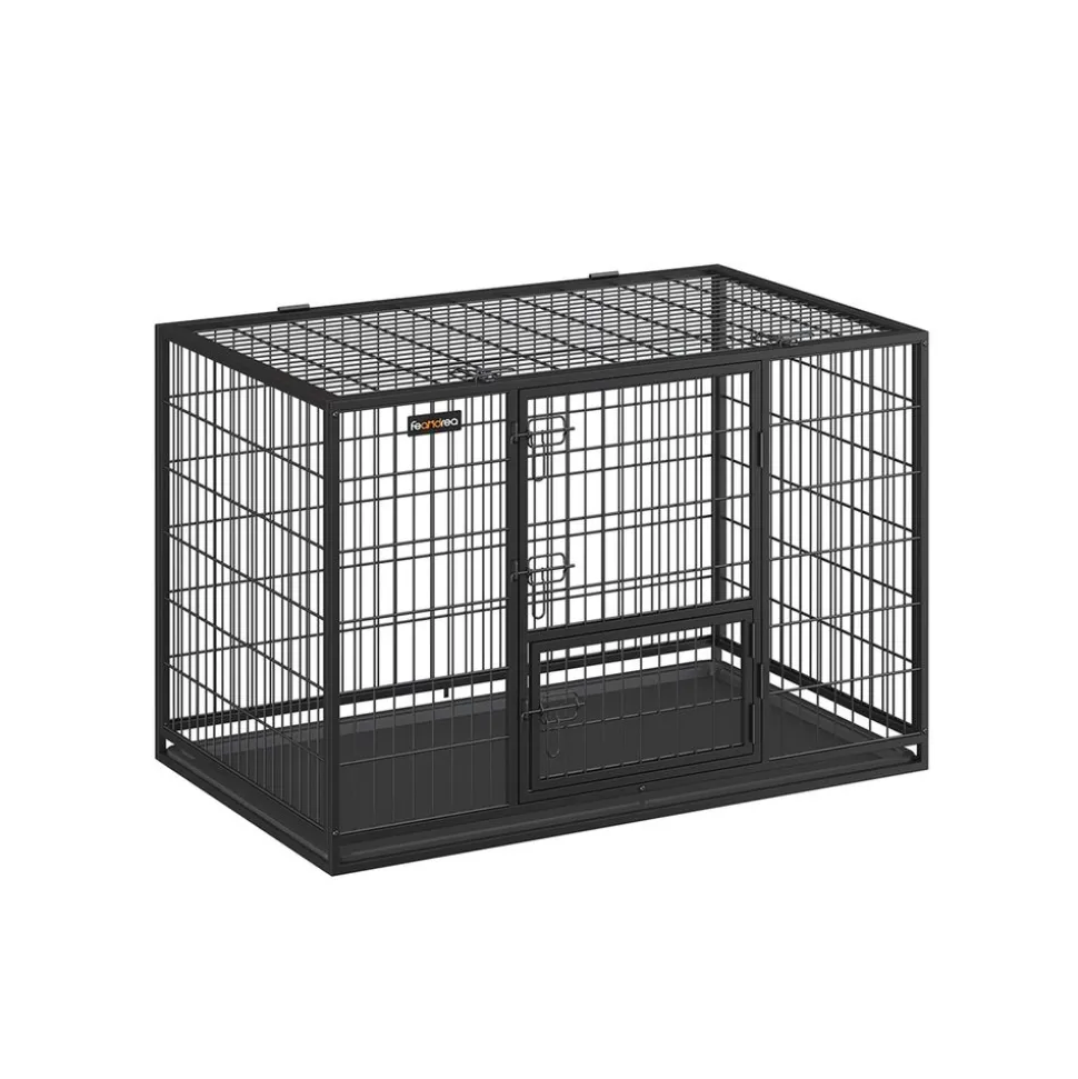 Fashion SONGMICS Table basse tiroirs industriel