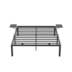 Shop SONGMICS Table basse verre doré