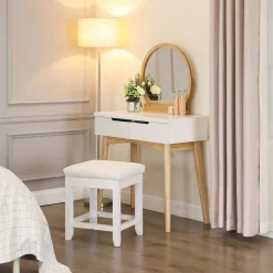 Hot SONGMICS Table console 3 niveaux industriel Brun Vintage Noir