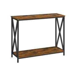 Sale SONGMICS Table console design X Noir