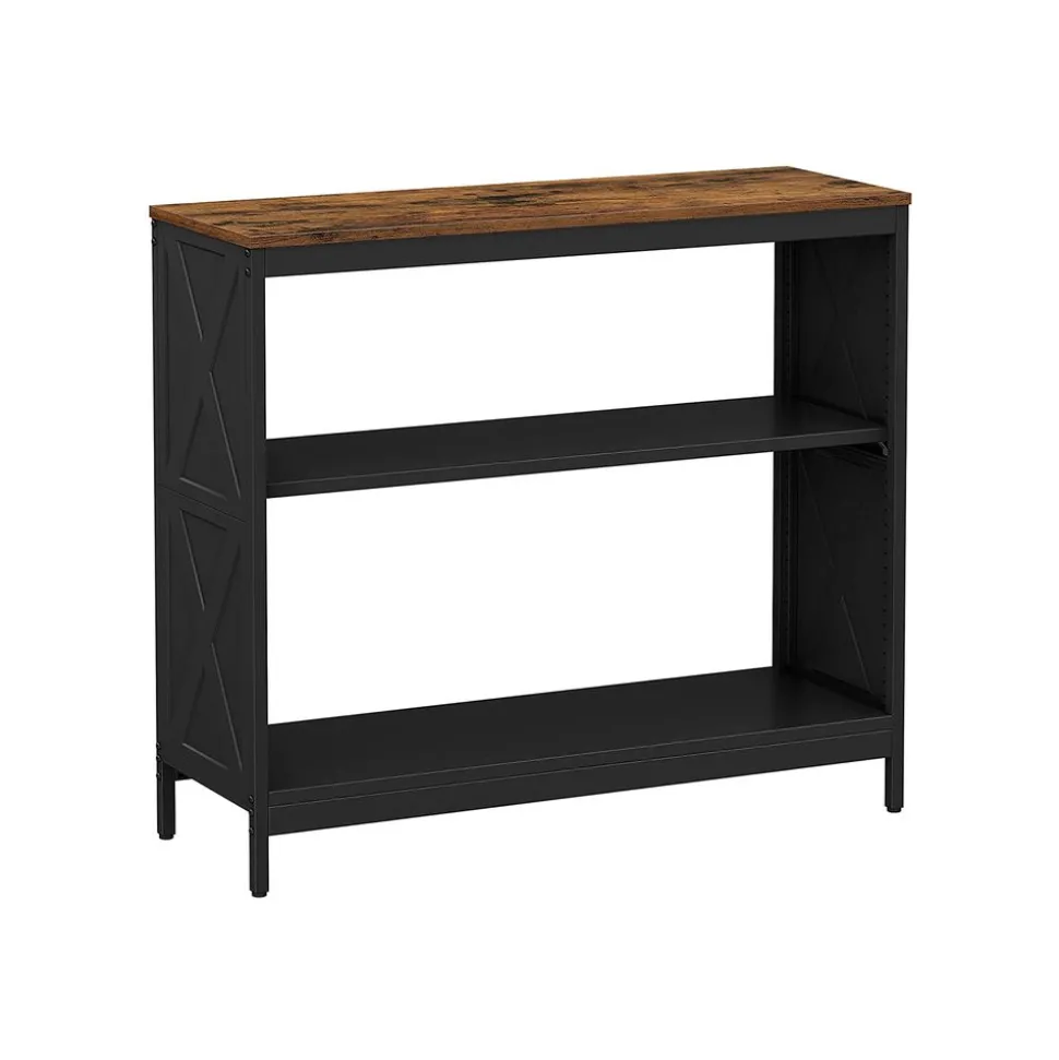 Cheap SONGMICS Table console façon grange Noir