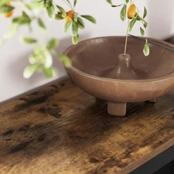 Cheap SONGMICS Table console façon grange Noir