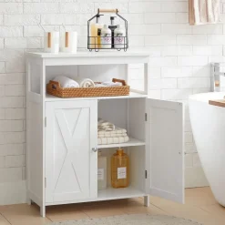 Fashion SONGMICS Table console verre doré